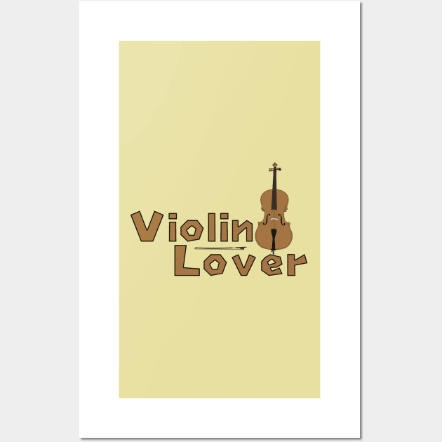 Violin Lover Wall Art by DiegoCarvalho